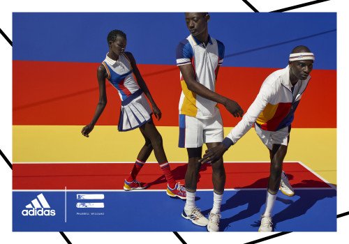 Фаррелл Уильямс делает ставку на ретро для своей первой теннисной коллекции Adidas