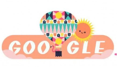 Google Doodle отмечает начало лета в северном полушарии